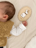 Carte étapes mois bébé - lapin